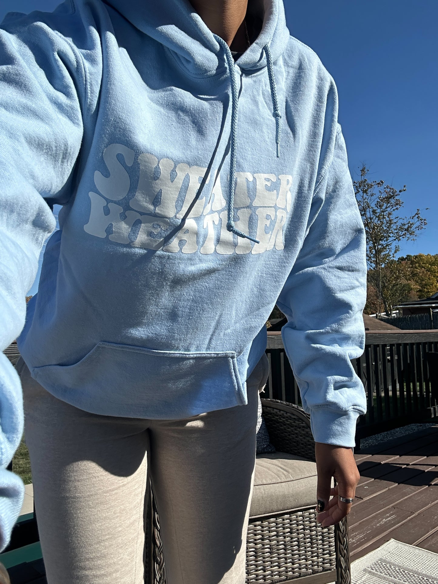Sweater weather hoodie
