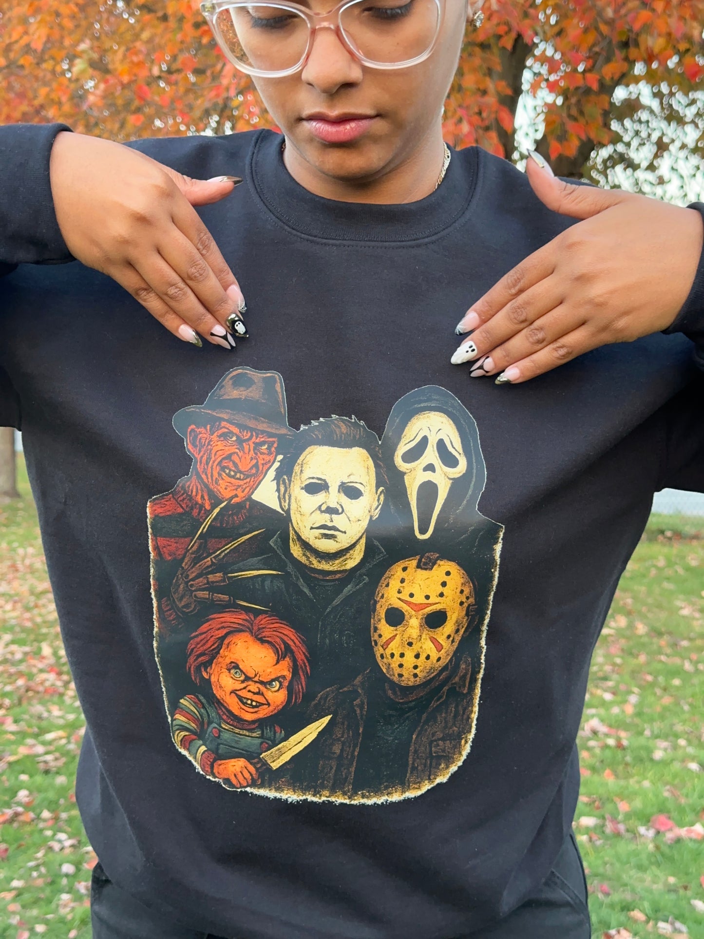 Scary friends Crewneck