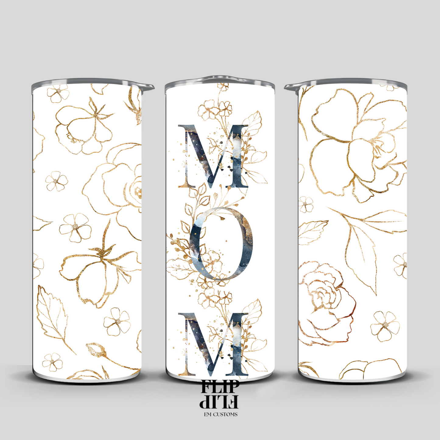 Mom floral Tumbler (20oz)