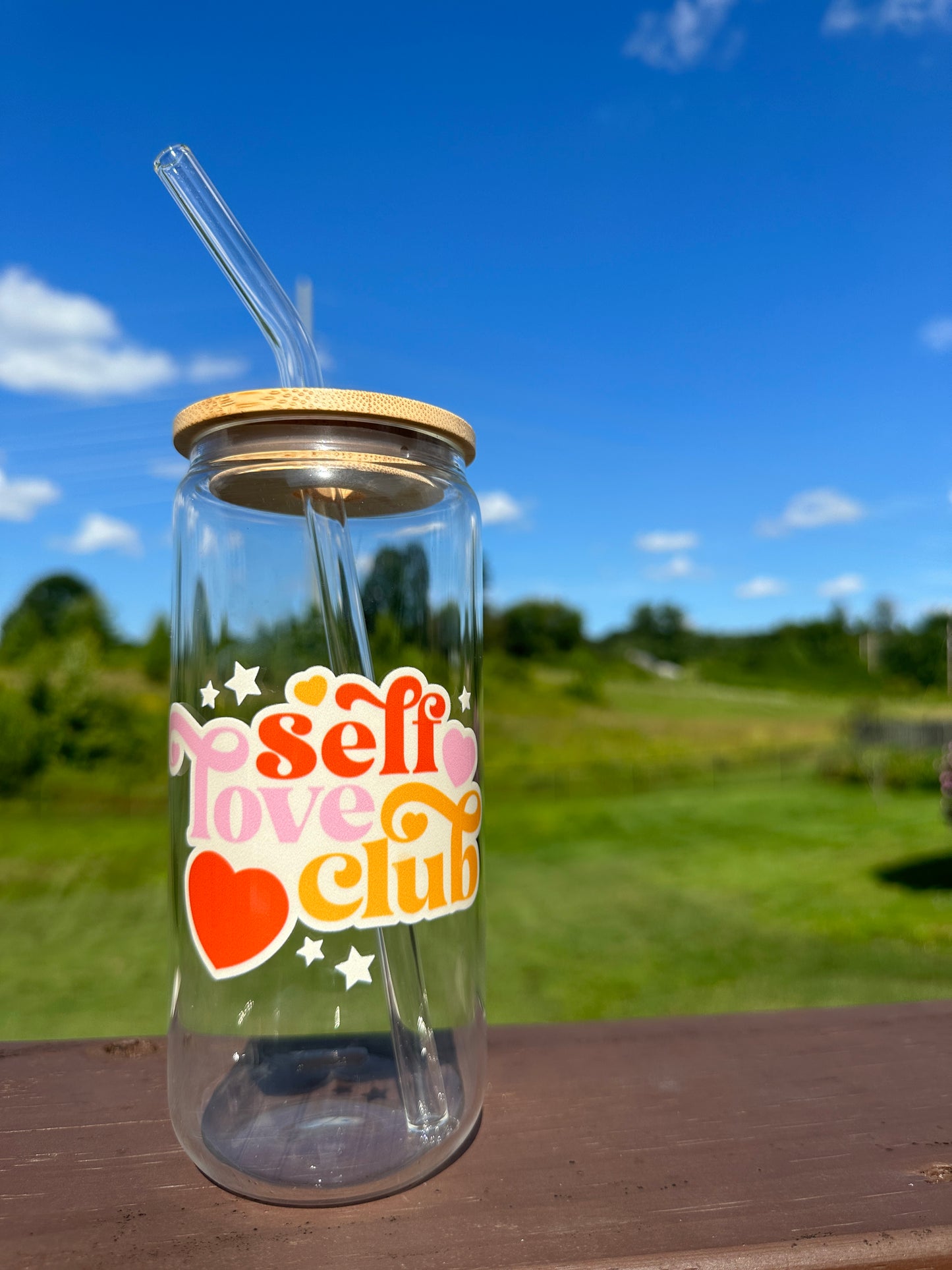 Self Love Club glass (20oz)