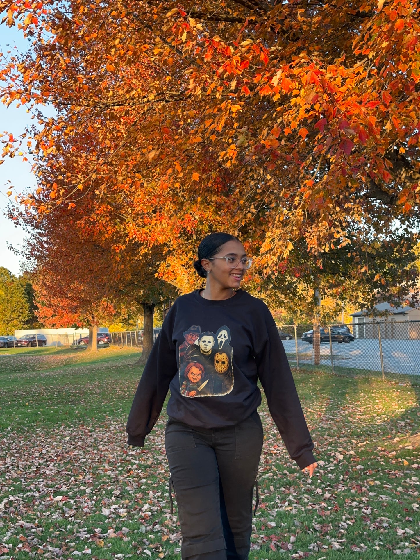 Scary friends Crewneck