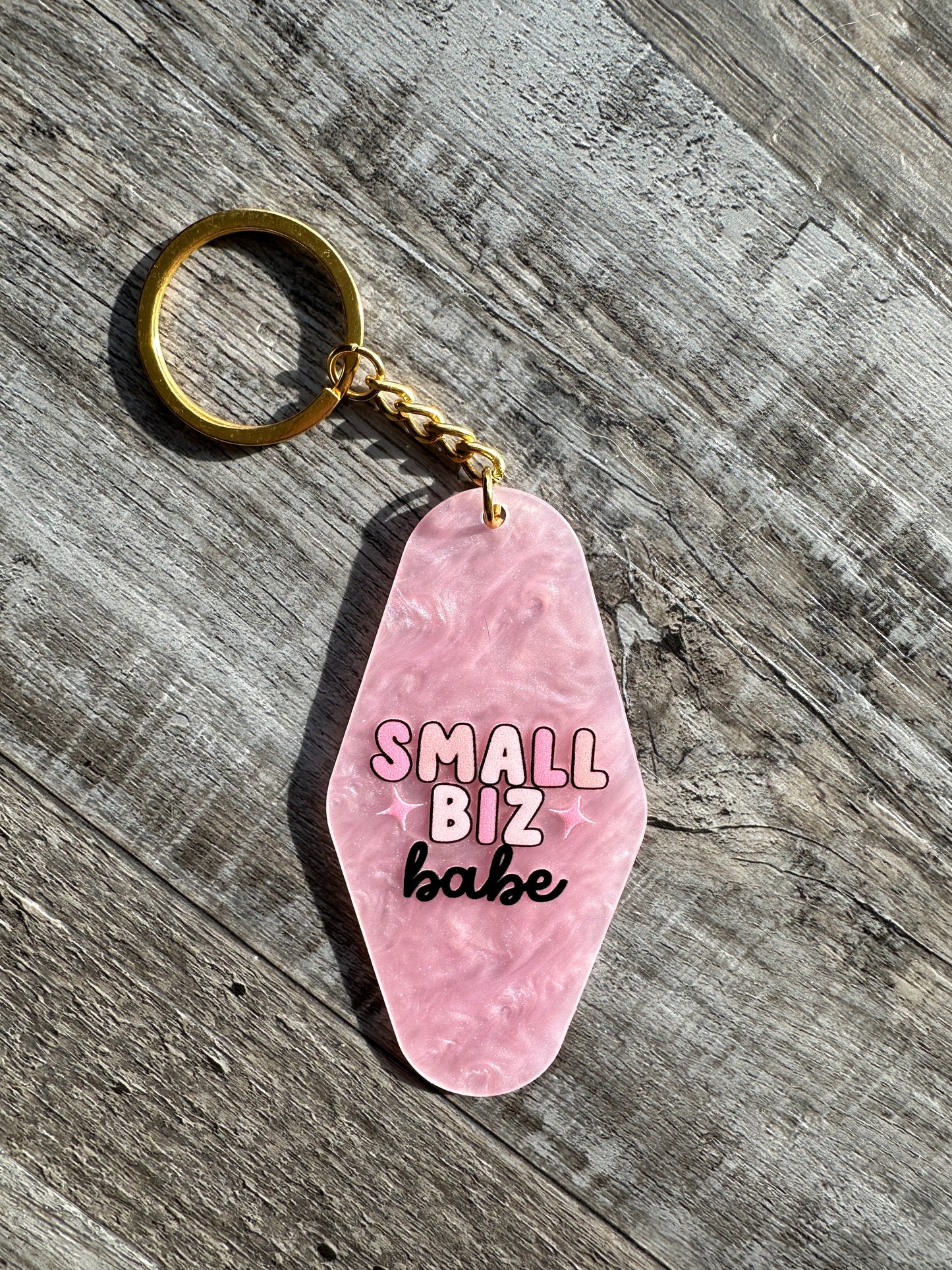 Small business babe Keychain