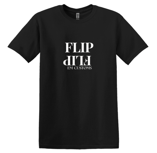 Flip em Customs Logo T-shirt