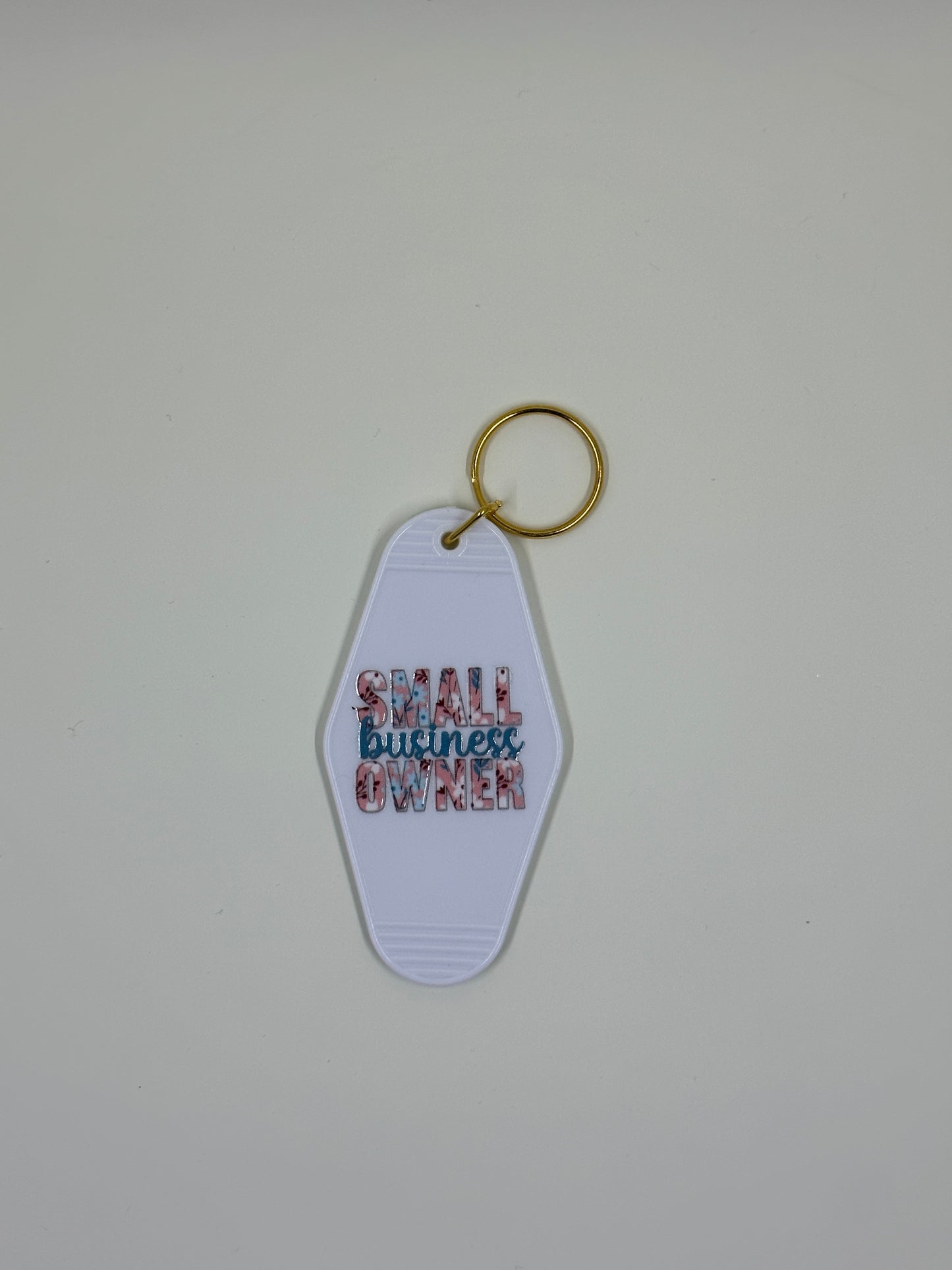 Small business owner keychain