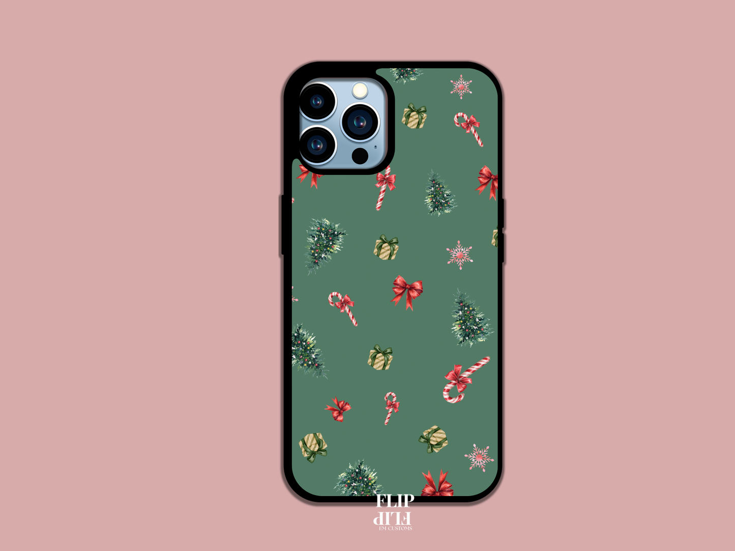 Holiday sprinkles phone case