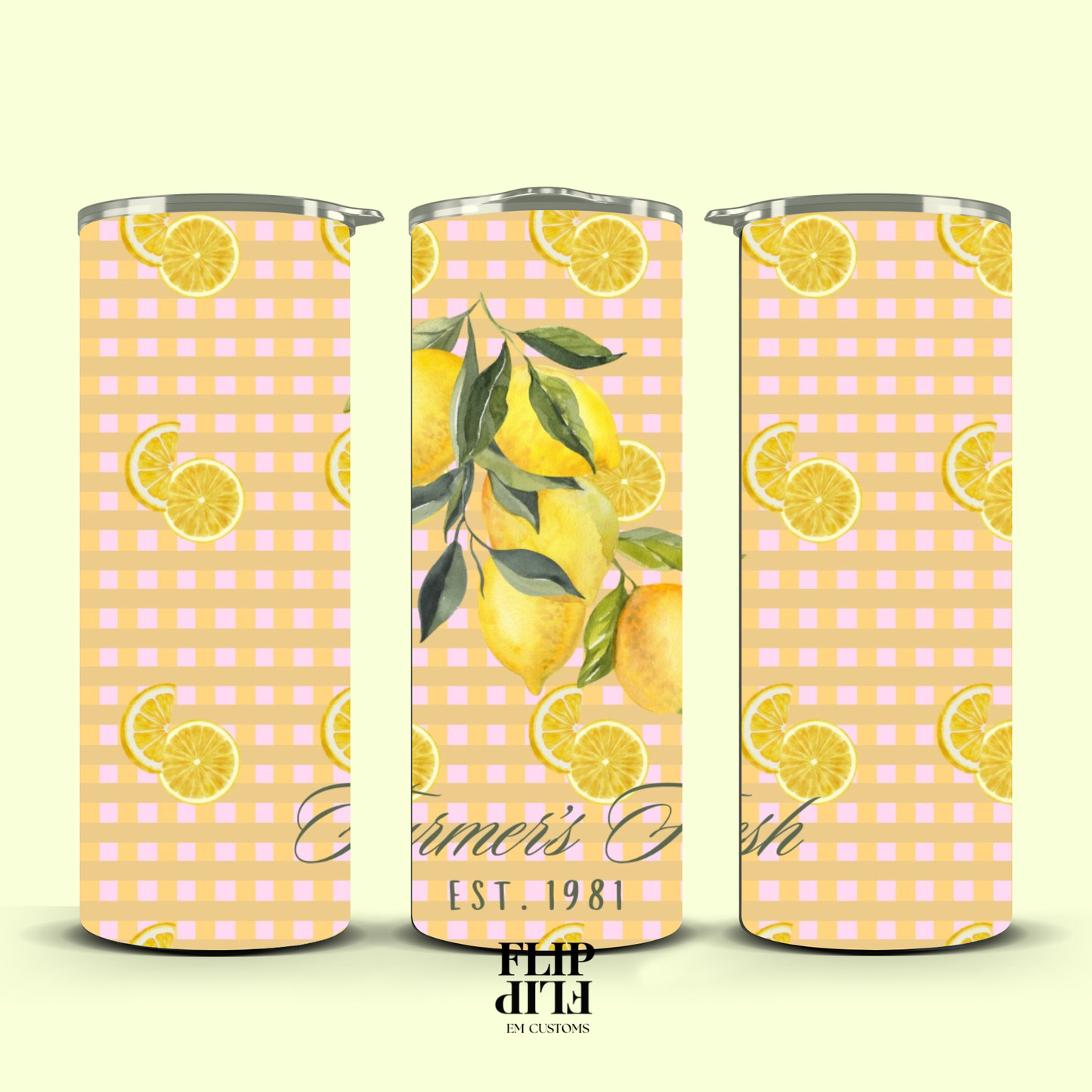 Farmers fresh sublimation tumbler