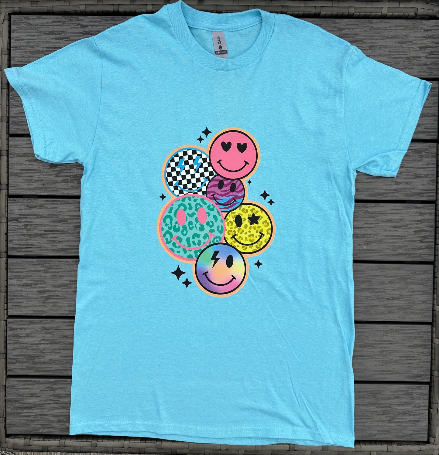 Retro smiley t-shirt